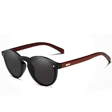 Imagem de Óculos de Sol Masculino Kingseven Hastes de Madeira Design Artesanal com Proteção Lentes Polarizadas UV400 R5790F1 (C1)