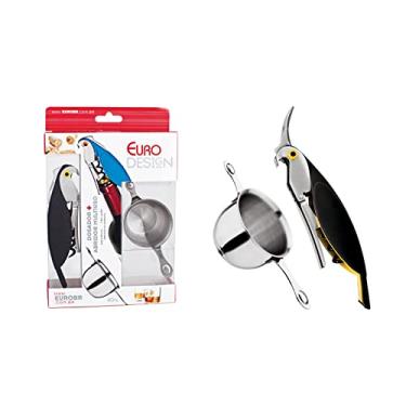 Imagem de Euro Home - Kit Saca-Rolhas e Dosador Whisk Inox