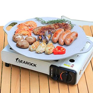 Imagem de Forno Cassete - Fogão Camping Ignição Automática Propano - Fogões acampamento Cooktop dupla finalidaFogão acampamento queimador único para piquenique ao ar