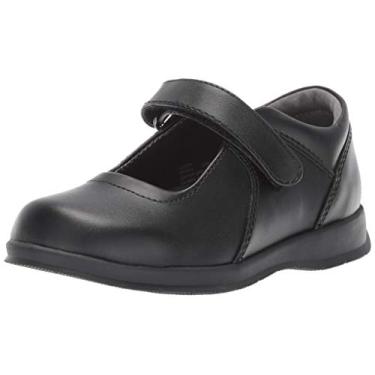 Imagem de Josmo Sapatilha Lauren Mary Jane para meninas, Preto, 3.5 Wide US Big Kid