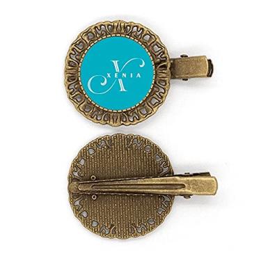 Imagem de Grampo de cabelo com expressão de letra correta e errada