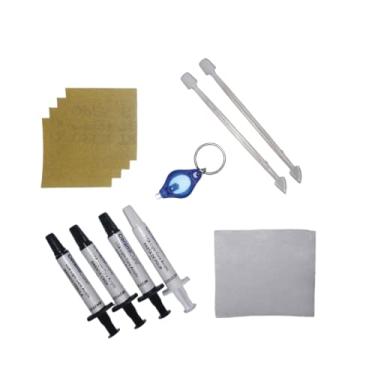 Imagem de Kit Reparos Pisos Ceramicos Porcelanato Ceramicure Cor:Tons de Branco