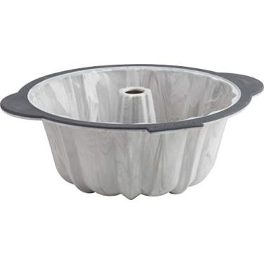 Imagem de Trudeau Forma canelada 'Structured Silicone Pro' , cor mármore, 10 xícaras