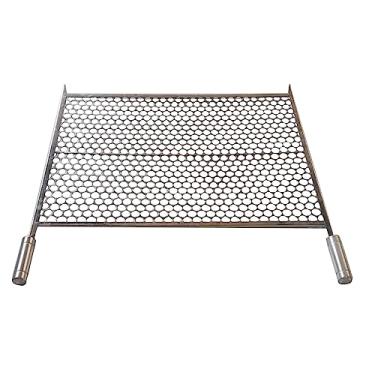 Imagem de Grelha Moeda Inox Chapa Grossa C/Ponta 70×70 G700 Churrasco