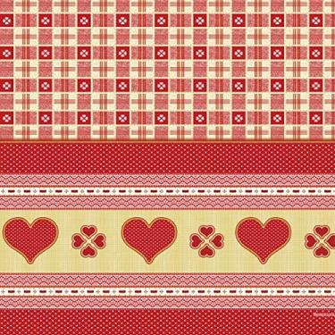 Imagem de Toalha Ecotermica Lancaster Vermelho 1, 40 X 30m. , Rolo com 1 Unidade Plastvinil, Multicor