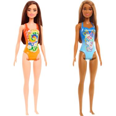 Imagem de Kit Bonecas Barbie Moda Praia Verão 30 Cm Mattel
