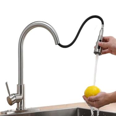 Imagem de Torneira Gourmet Monocomando Pull Down 360 Cozinha Escovada