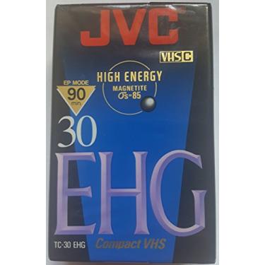 Imagem de JVC Fita VHS-C em branco de 30 minutos TC30EHGB