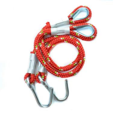 Imagem de Cabo Extensor para Rede de Dormir - Vermelho Mesclado Tam. 60 CM