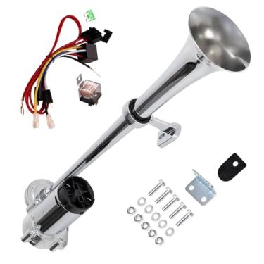 Imagem de FARBIN Buzina de ar para caminhão 12V buzina de trem alto 150dB Kit de buzina de ar com compressor para qualquer veículo de 12 V, caminhões, caminhões, trens, carros, barcos