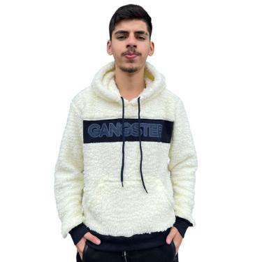Imagem de Blusa De Frio Casaco Teddy Peluciado Masculino Fechada-Masculino