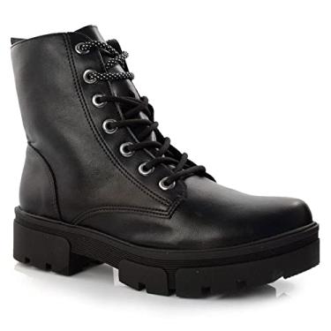 Imagem de BOTA COTURNO FEM VIA MARTE 22-6702 PRETO