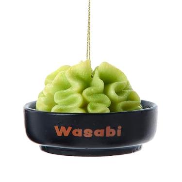 Imagem de Kurt Adler Ornamento japonês de wasabi de sushi