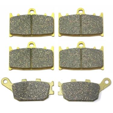 Imagem de Master Chen Pastilhas de freio para Suzuki SV 1000 2003 2004 2005 2006 2007 / GSX 650 2008 2009 2010 2011 / GSF 1250 ABS Bandit 2007-2011 / GSX 1250 200 11-20 12 2016 Freios dianteiros traseiros FA174