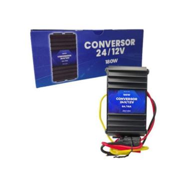 Imagem de Conversor De Voltagem Zendel 24V Para 12V 5A 15A Automotivo