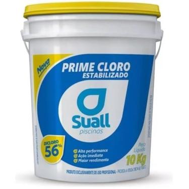 Imagem de Prime Dicloro Granulado Estabilizado Balde Com 10Kg Suall