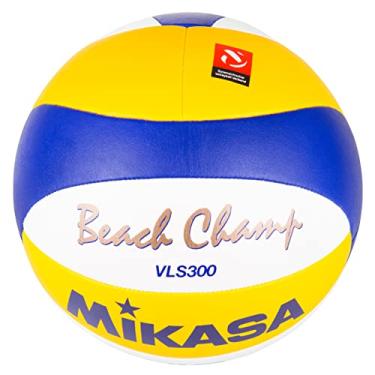 Imagem de MIKASA Vls300, Bola de Vôlei Praia Adulto Unissex, Azul/Amarelo, 5