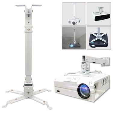 Imagem de Suporte Projetor de Teto Parede Datashow Universal Até 25kg - Pegweb, 