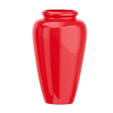 Imagem de Vaso Fibra De Vidro Cachepot Tipo Vietnamita Vitrificado Grande (Vermelho)