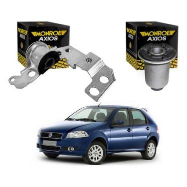 Imagem de Par Bucha Bandeja Direita Palio Rst 1.0 1.4 1.8 2007 A 2009 - Axios