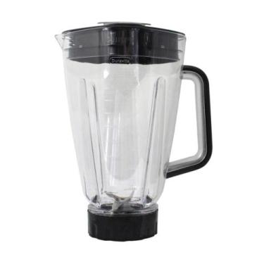 Imagem de Copo Tritan Preto Cpl P/ Liquidificador Philips Walita Ri2240 Original