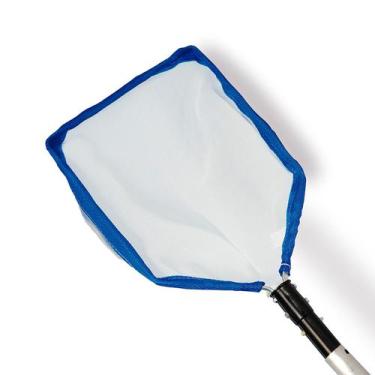 Imagem de Peneira Para Piscina Com Armação Metálica Reforçada Rede Nylon Resiste