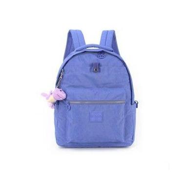 Imagem de Mochila Costas Juvenil Crinkle Up4you Tactel c/ compartimento p/ Noteb