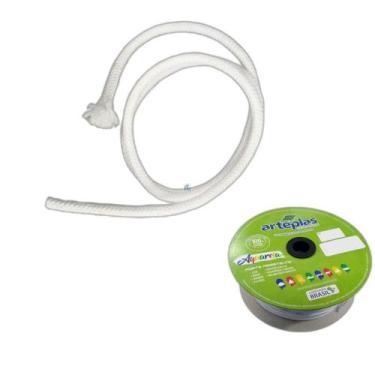 Imagem de Corda Eco Trancada Arteplas   3mm Branca 297m - ARTEPLAS/FIBRAFIX