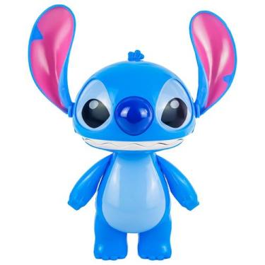 Imagem de Boneco Stitch Disney Articulado Mexe Orelhas E Abre A Boca Interativo-