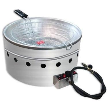 Imagem de Tacho Fritador 3 L Alta P Metalcubas Tfrg03 Gás