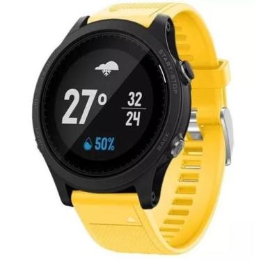 Imagem de Pulseira Para Garmin Fenix 5 6 935 945 Quickfit 22mm Silicone Várias C
