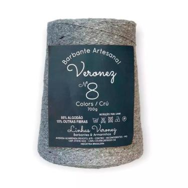 Imagem de Barbante Artesanal Veronez do Nº6 a Nº 8 700g - Linhas e Fios Veronez,