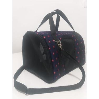 Imagem de Bolsa Transporte Pet EDITH DESING - PET Azul Marinho T=G - EDITH DESIG