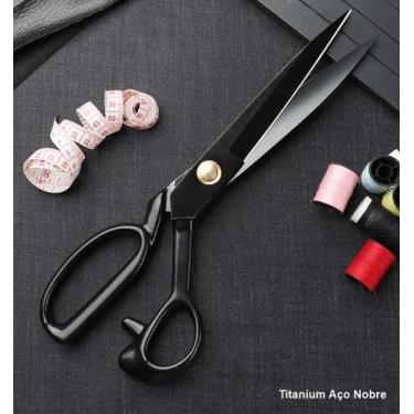 Imagem de Tesoura Alfaiate titânio Profissional Costura Tecido  12 - TAILOR