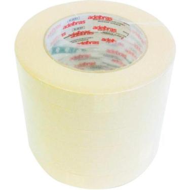 Imagem de Fita para Empacotamento Papel KRAFT 780 18MMX50MTS PCT com 06 - Adelbr