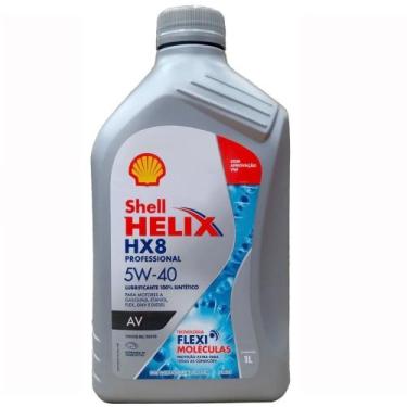 Imagem de Óleo Lubrificante do Motor Shell Helix Professional 5W40 100% Sintétic
