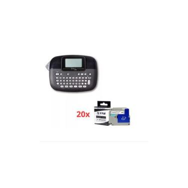 Imagem de Rotuladora Eletrônico Brother PTM95BK + 20 mk231 Genérico