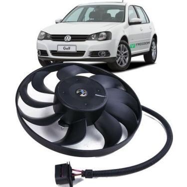 Imagem de Eletroventilador do radiador vw golf polo a3 fox 1999 á 2014 ventoinha