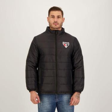 Imagem de Jaqueta São Paulo Hologram Preta - Braziline, P