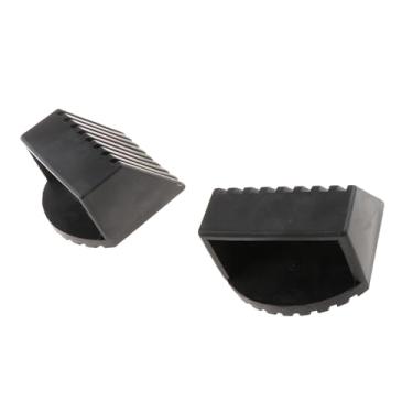 Imagem de UGPLM 2 tampas de extremidade antiderrapantes, dispositivo de fitness, cadeira de mesa, cobertura de tubo para academia, sala resistente, Type a