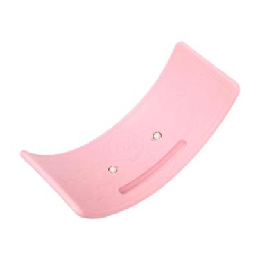 Imagem de Deevoka Balance Board para crianças Balance Board multifuncional leve compacto brinquedo equilíbrio treinamento para treinamento ao ar livre indoor, Rosa