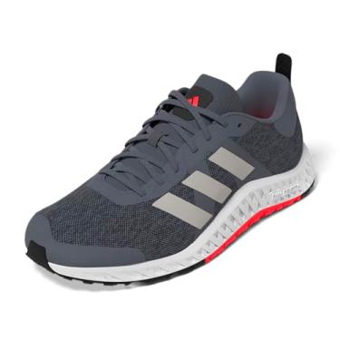 Imagem de adidas Tênis de treinamento unissex adulto Everyset, Onix/Wonder Alumina/Preto, 15.5 Women/14.5 Men