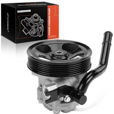 Imagem de A-Premium Bomba de direção hidráulica, com polia, compatível com Hyundai Azera 2006-2011 e Kia Amanti 2007-2009, 3.3L 3.8L, substitui # 571003F210, 571003L100