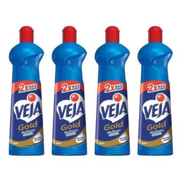 Imagem de Kit 4 Veja Gold Multiuso Tradicional 500ml