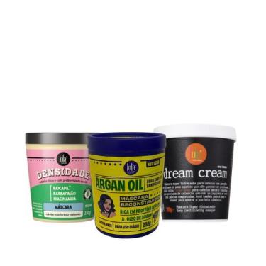 Imagem de Lola Cronograma Masc Argan Oil + Dream Cream + Densidade - Lola Cosmét