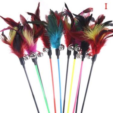 Imagem de Varinha interativa para gatos penas lmz