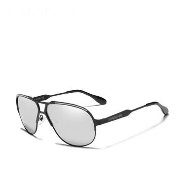 Imagem de Óculos de sol masculino polarizados design piloto n7725 - Kingseven, C