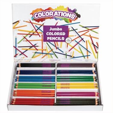Imagem de Colorations JPPENCIL Lápis de cor jumbo 0 (pacote com 120)