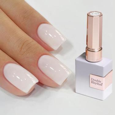 Imagem de Verniz em Gel Double Rhythm Pure Sheer 15ml - Branco Leitoso