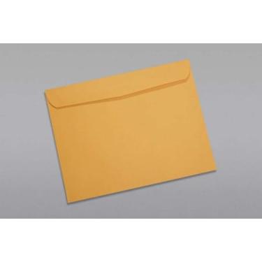 Imagem de Limited Papers (TM) Envelopes de folheto, Kraft marrom, selo gomado, 12,7 kg, pesado, para correspondência e mais. (50, 10 x 13)